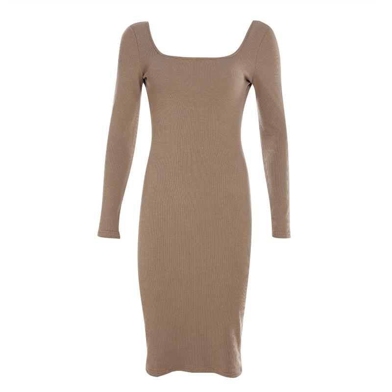 Aruve Backless Knitted Dress