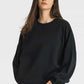 Dropped Shoulder Round Neck Sports Top