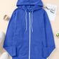 Zip Up Hooded Jacket with Pocket