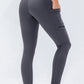 Born in the Gym Leggings with Zipper Pockets