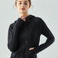 Zip Up Hooded Active Outerwear