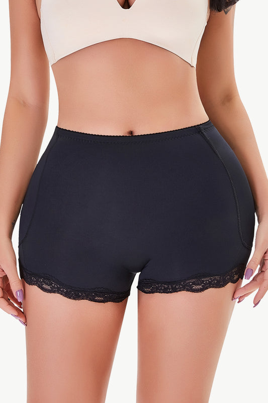 Lace Trim Shaping Shorts
